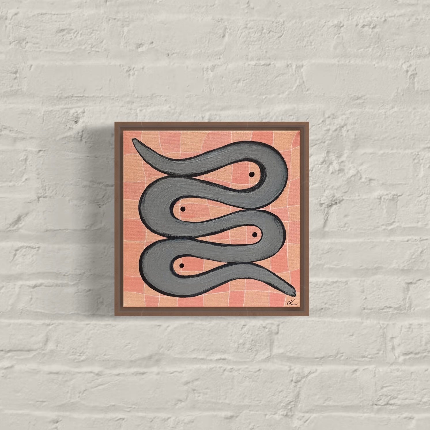 SLIPPERY SLOPE 1.1 Original Artwork