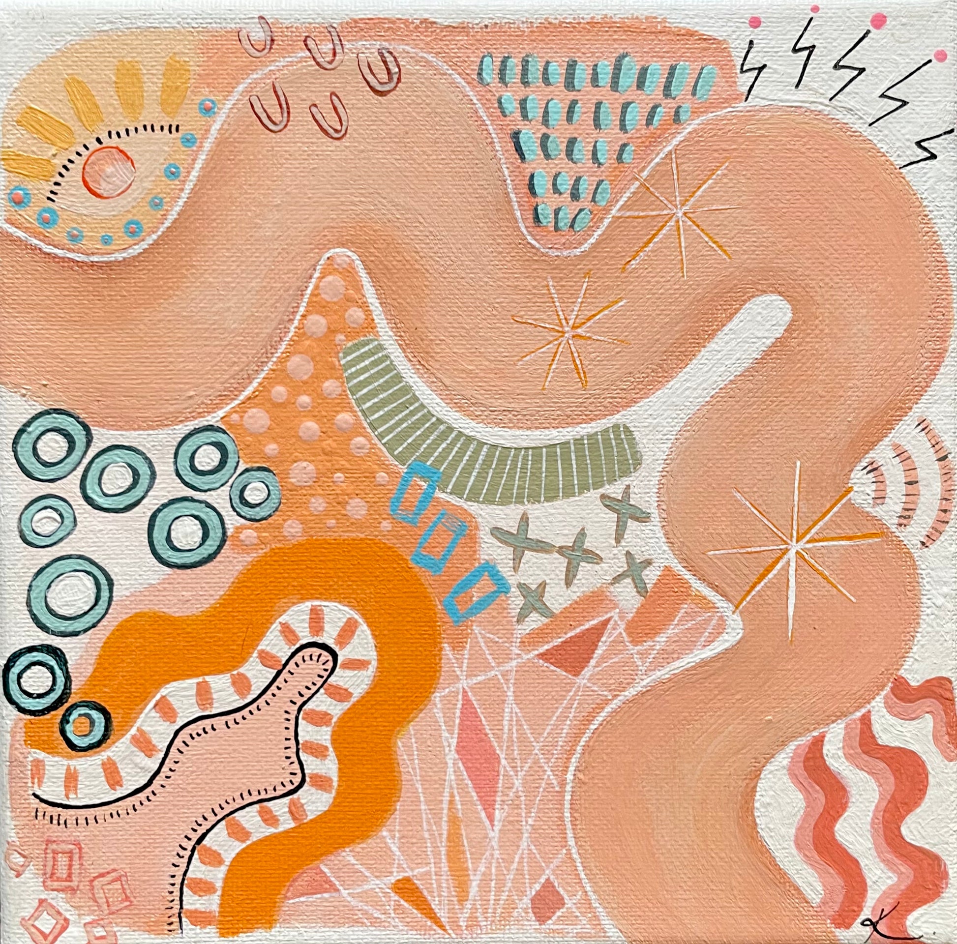 DANCE ON MARS 1.4 Original Artwork