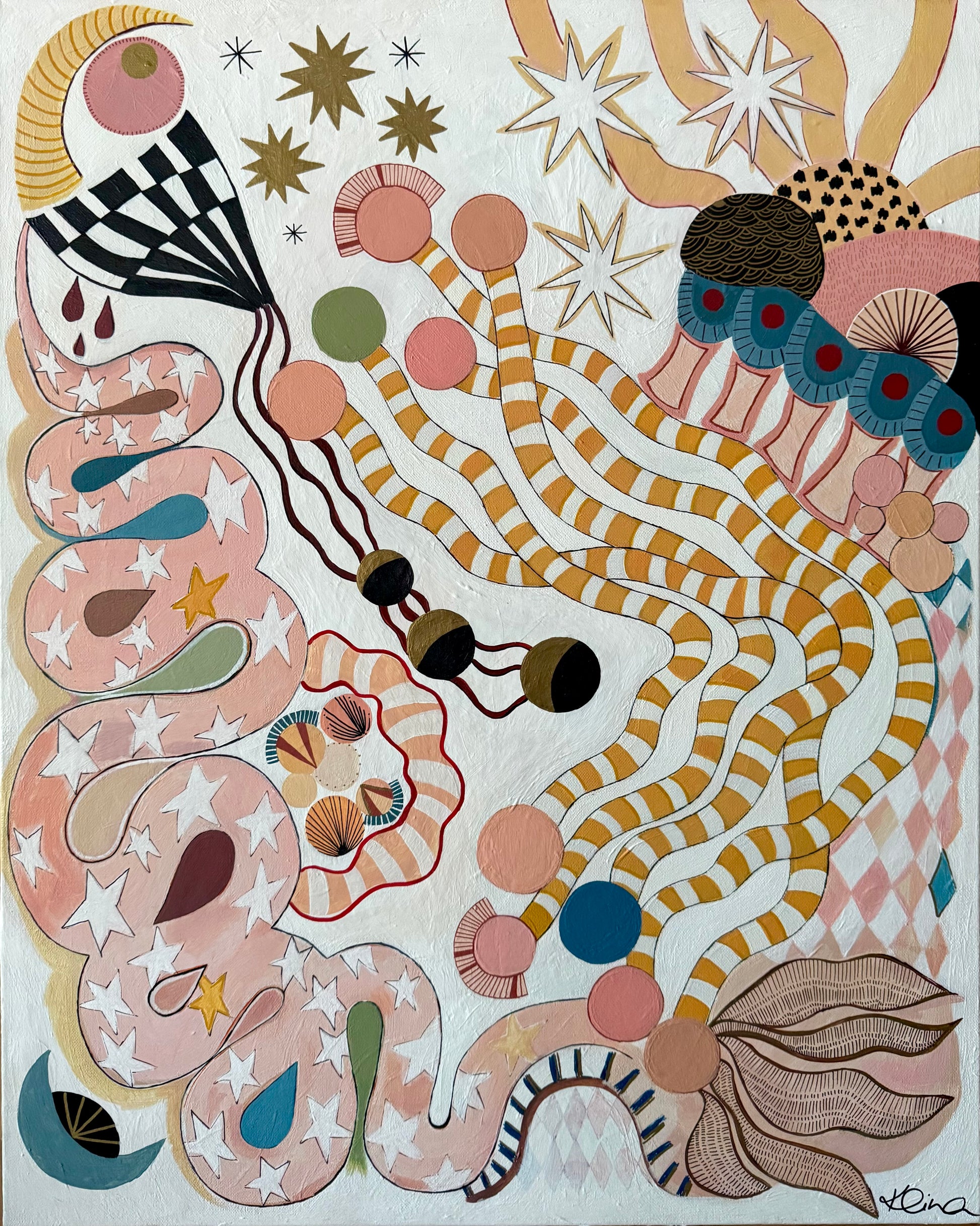 MOON REVIVAL Original Artwork