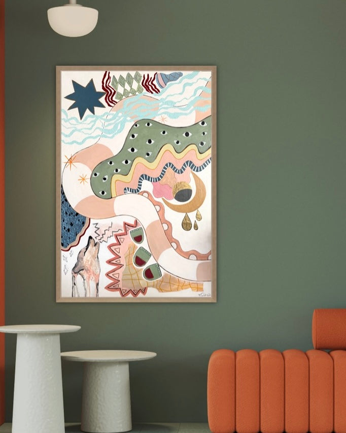 VELVET DAYDREAM Original Artwork