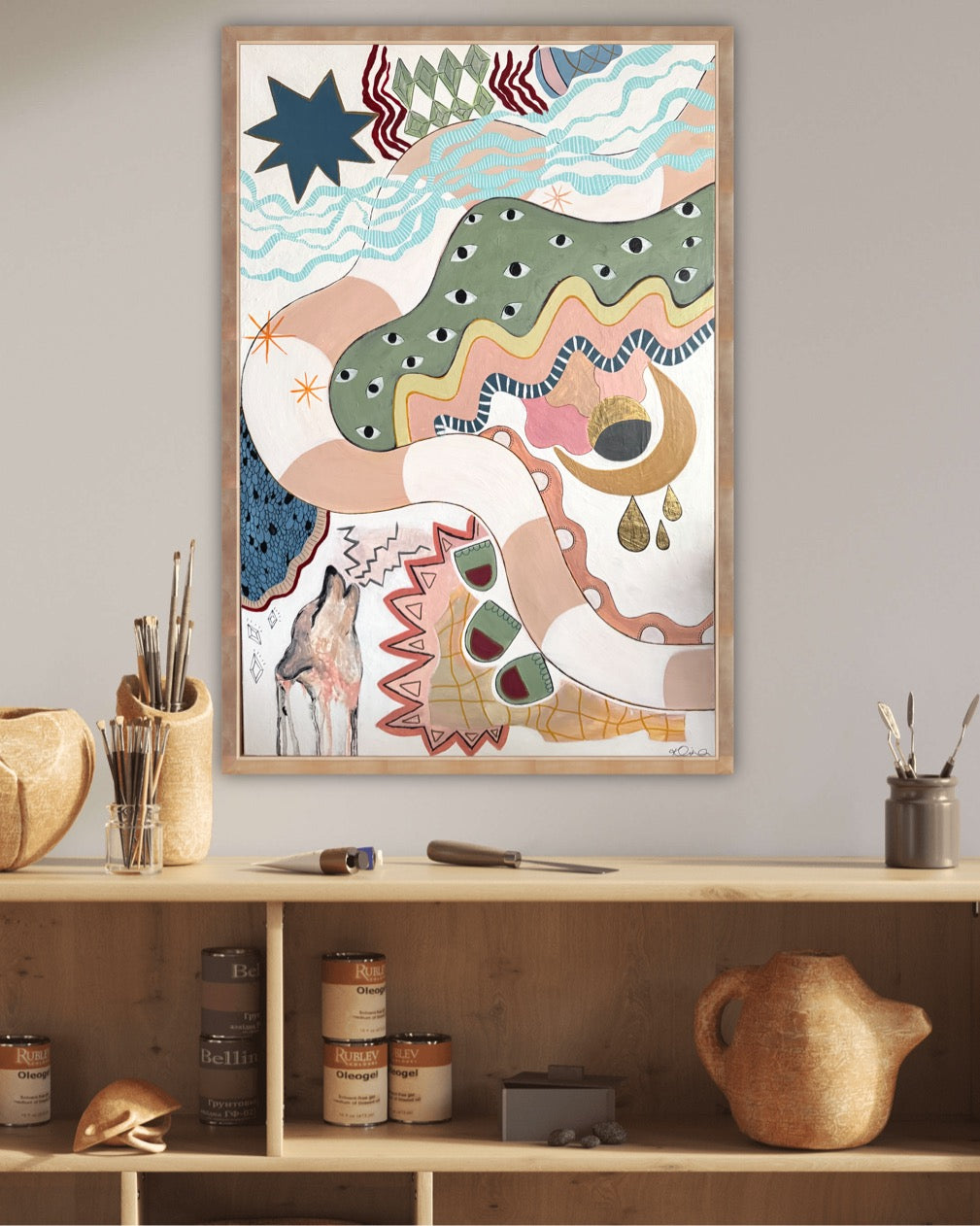 VELVET DAYDREAM Original Artwork