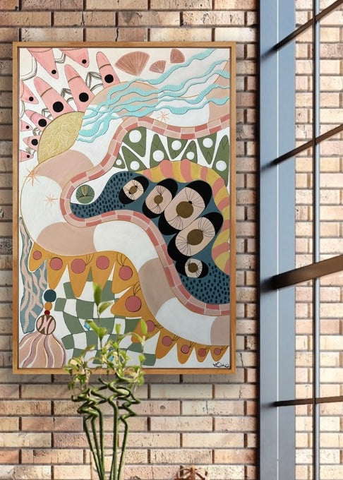 LIQUID JAZZ Original Artwork