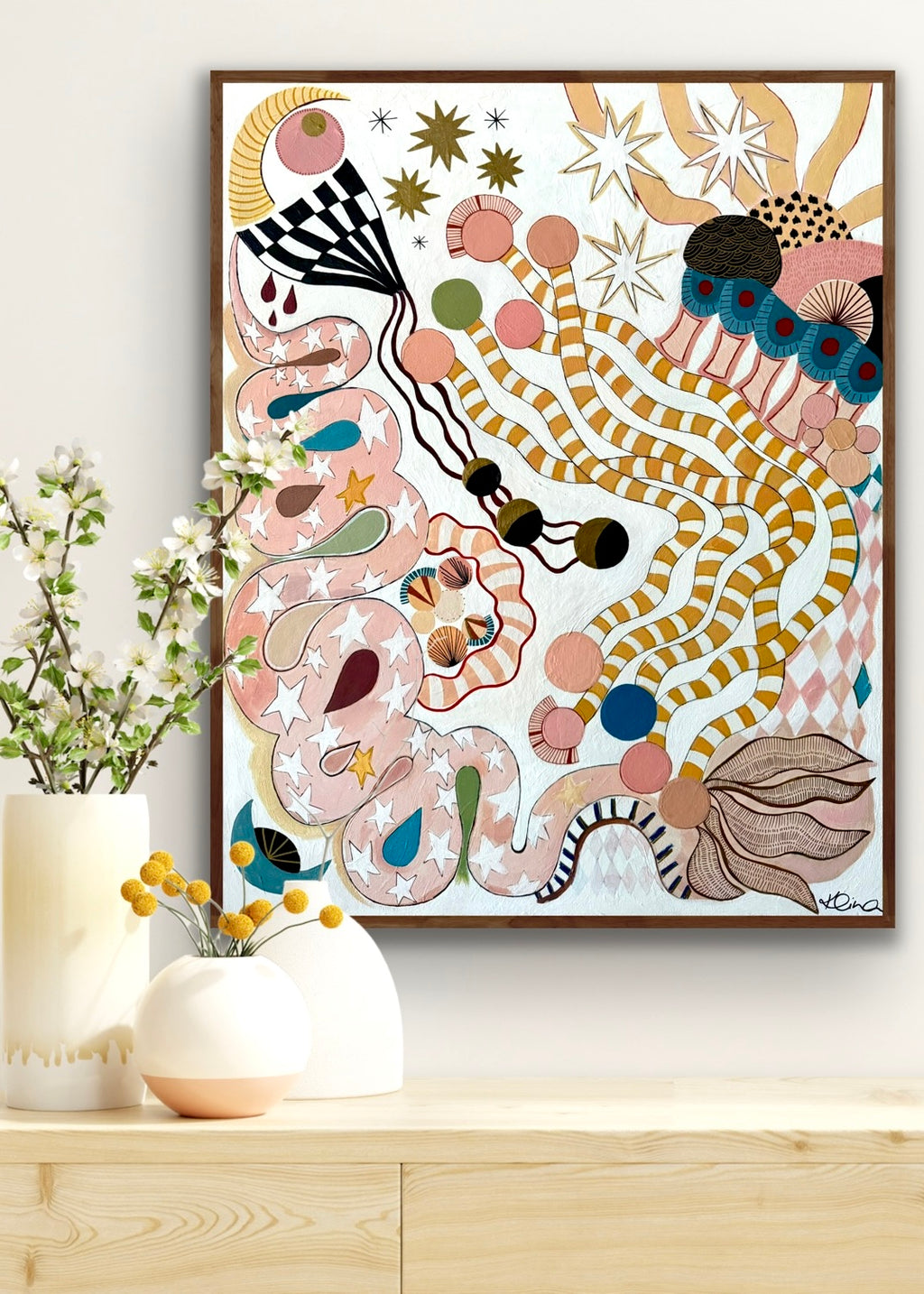 MOON REVIVAL Original Artwork