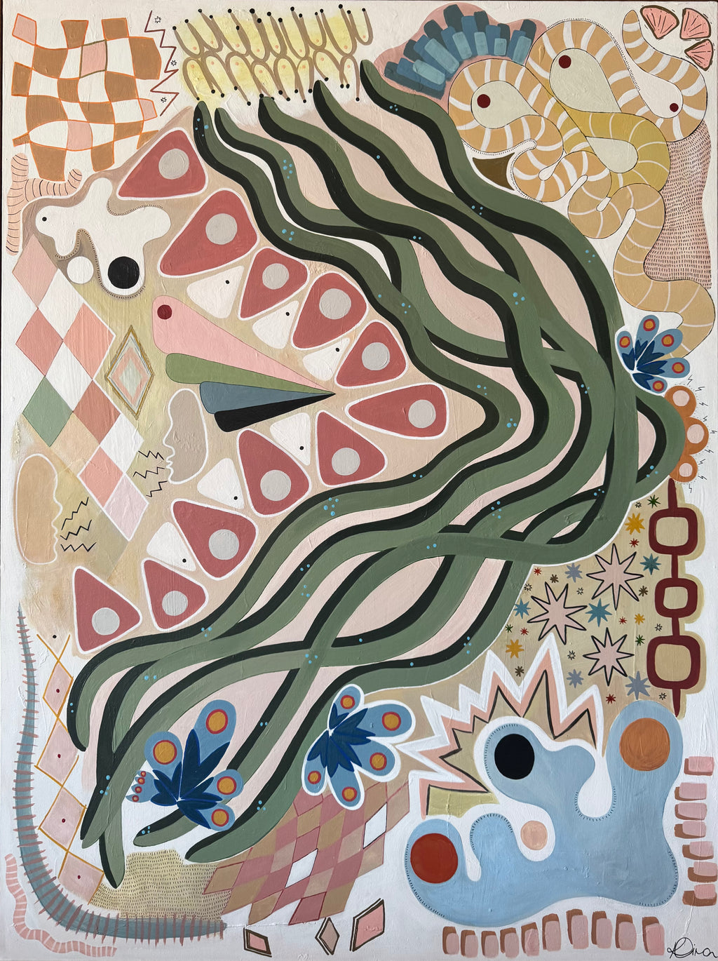 BEYOND THE AFTERGLOW Original Artwork