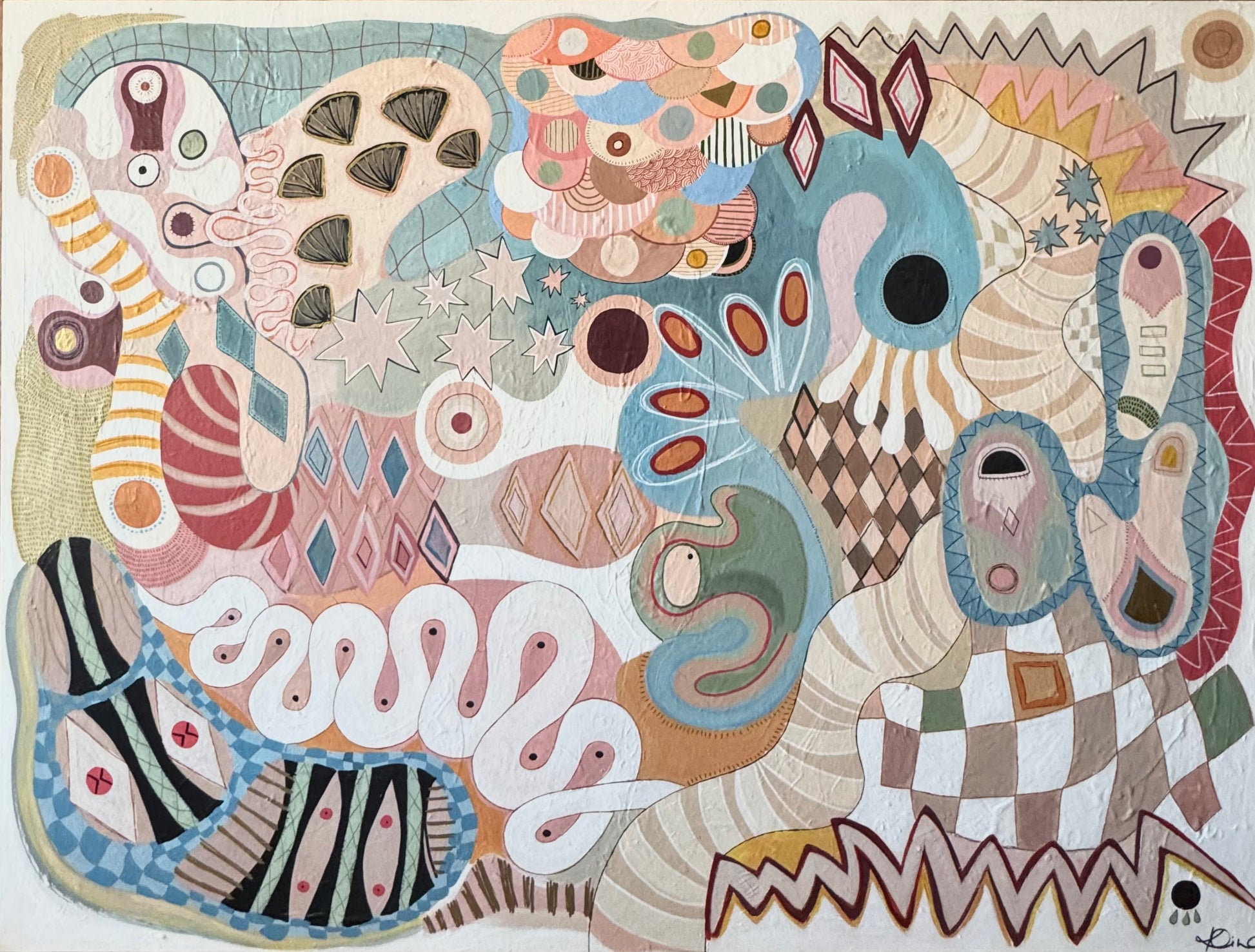 GLASS HEARTS Original Artwork