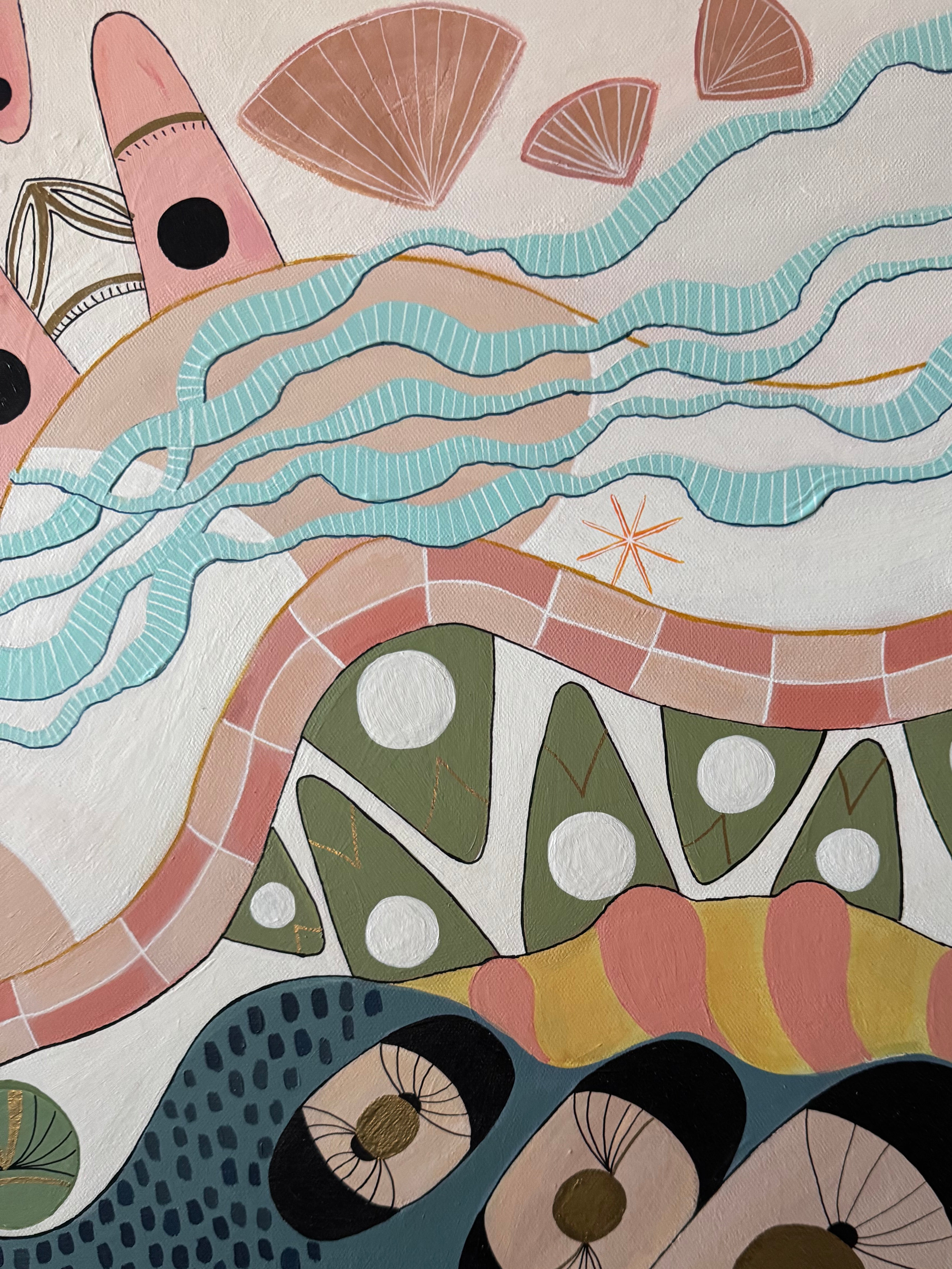 Liquid Jazz Original Artwork Painting