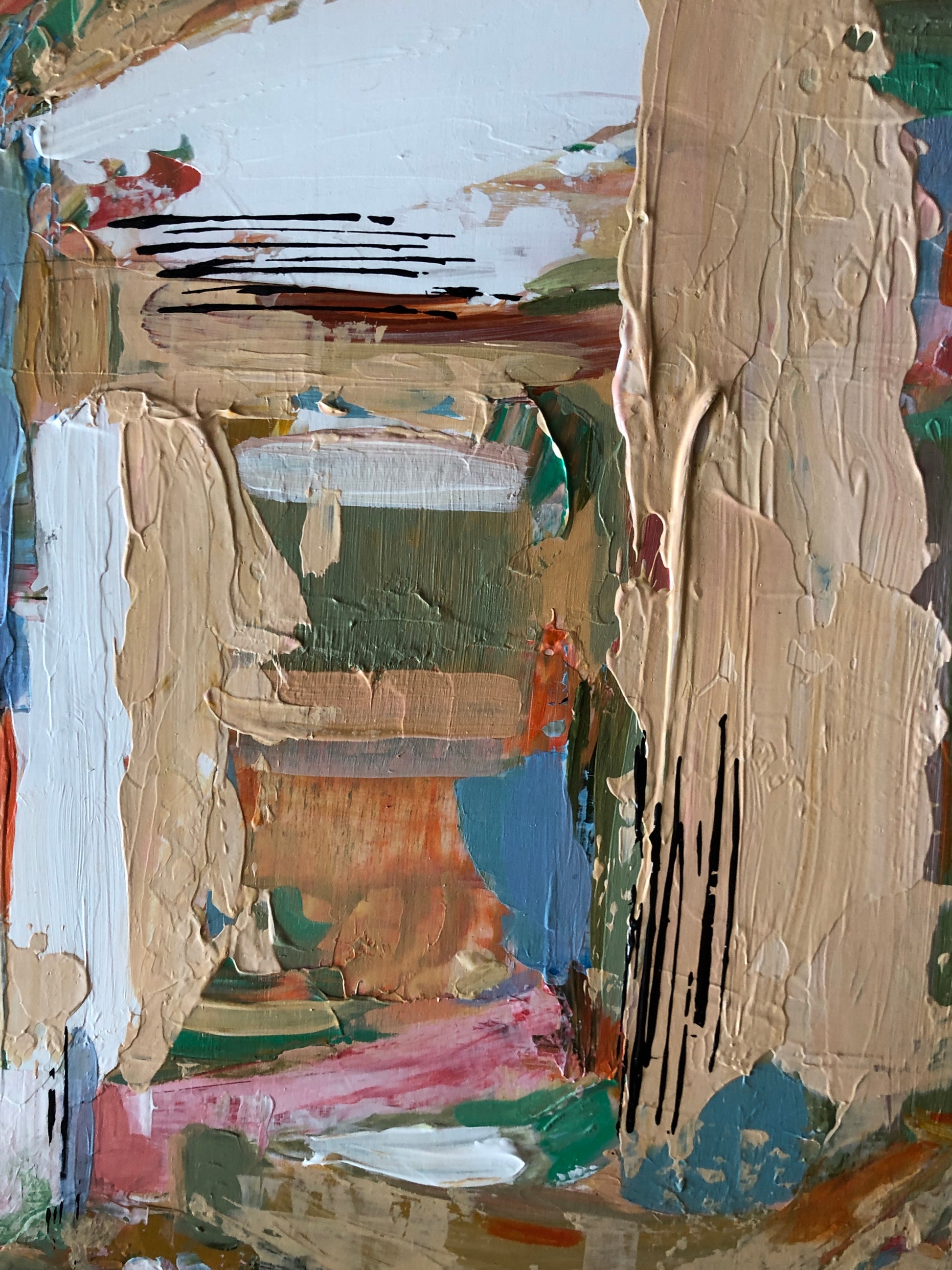 RAINBOW BEACH Original Artwork