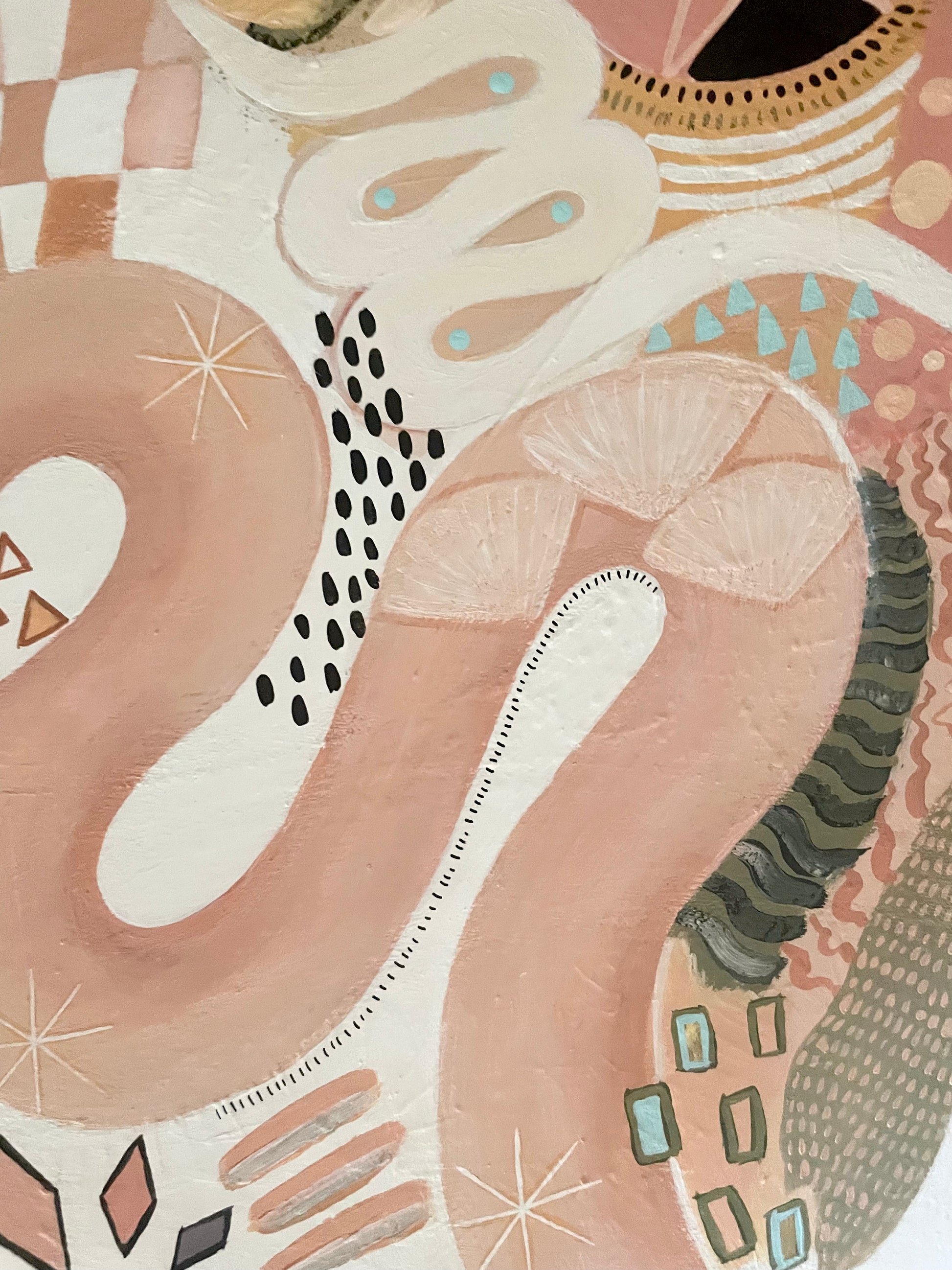 SNAKES N' DISCO Original Artwork