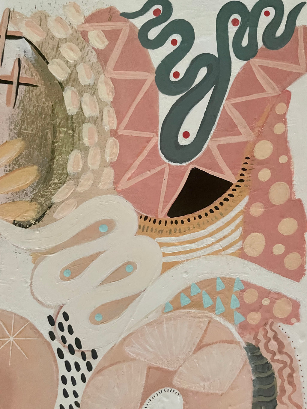 SNAKES N' DISCO Original Artwork